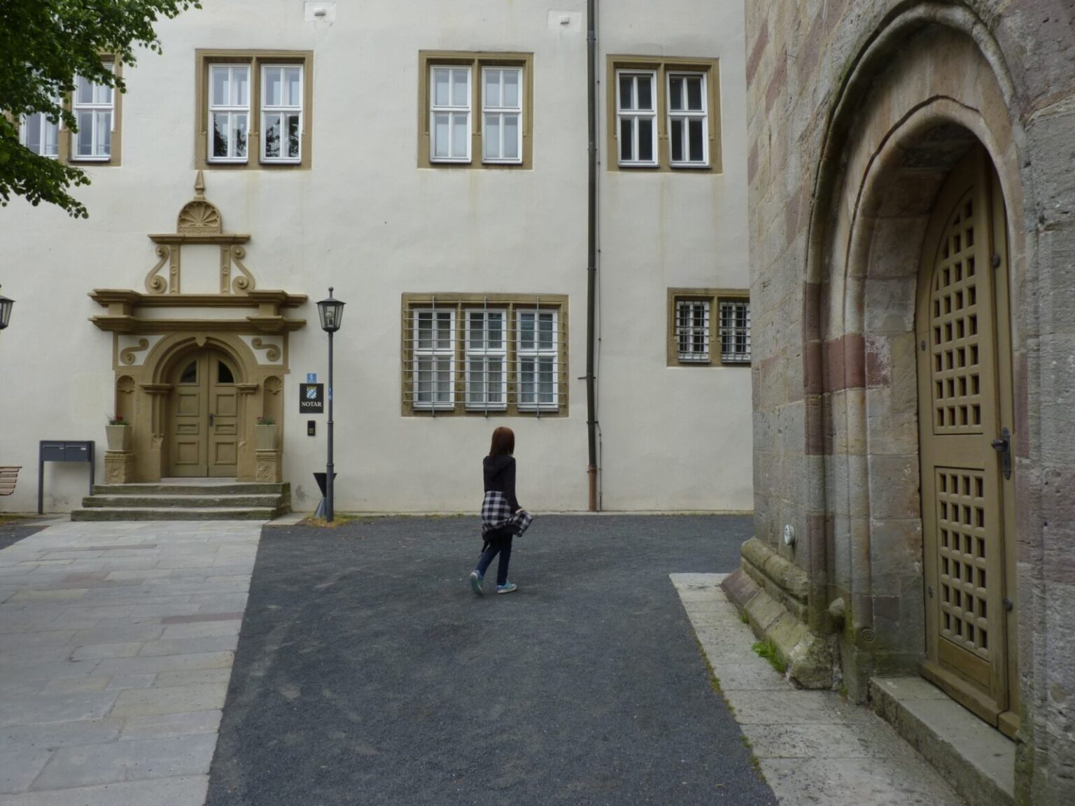 Kinder bei der Stadtralley durch Bischofsheim