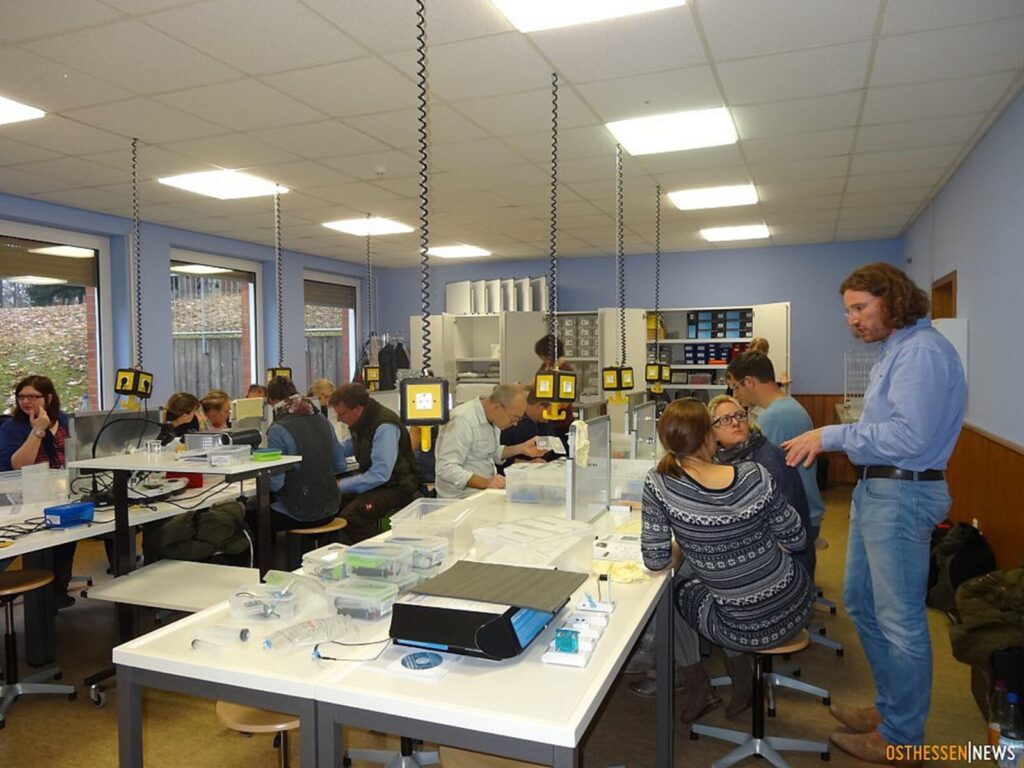 Lehrerfortbildung im MINT-Labor