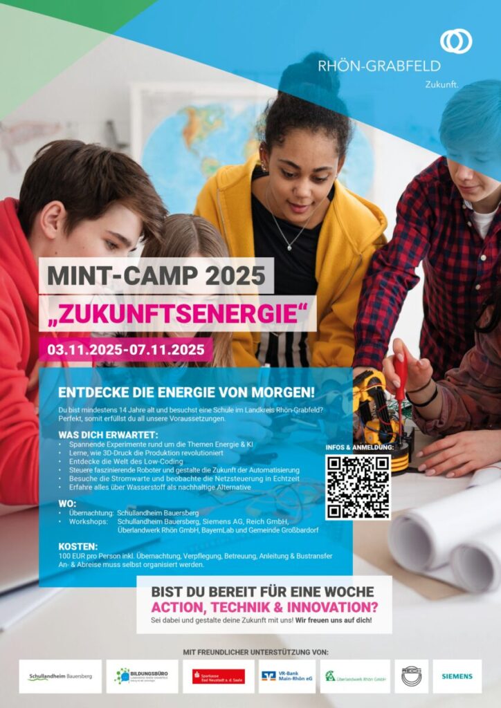 Plakat MINT-Camp